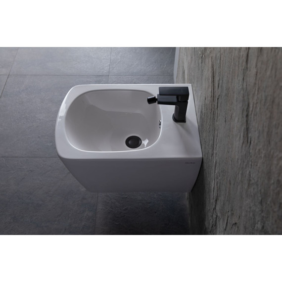 Смеситель для биде Allen Brau Infinity 5.21004-31 (с донным клапаном) чёрный матовый фото 5