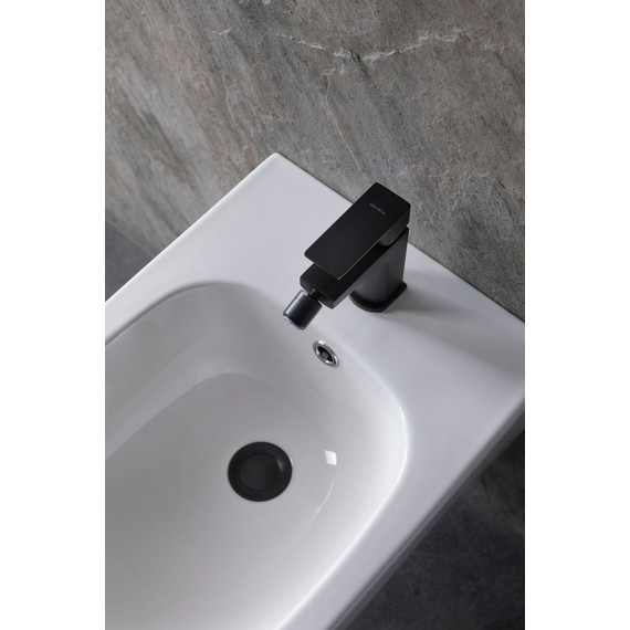 Смеситель для биде Allen Brau Infinity 5.21004-31 (с донным клапаном) чёрный матовый фото 7