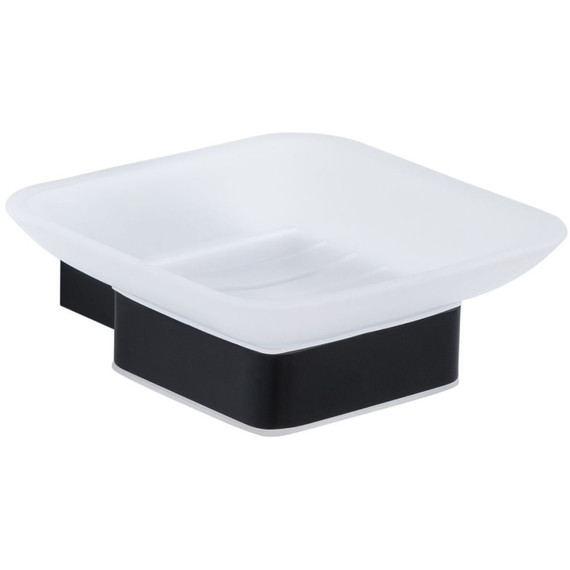 Мыльница Allen Brau Infinity 6.21004-31, цвет белый/чёрный матовый фото 