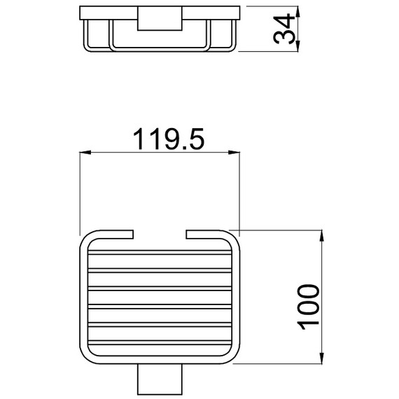 Мыльница Allen Brau Infinity 6.21005-31, чёрный матовый фото 3