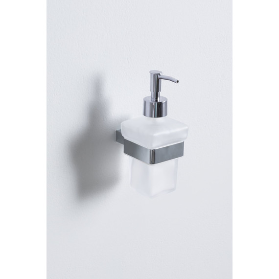 Дозатор для жидкого мыла Allen Brau Infinity 6.21006-00, цвет белый/хром фото 2