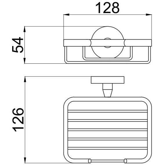Мыльница Allen Brau Priority 6.31004-BN, цвет никель браш фото 2