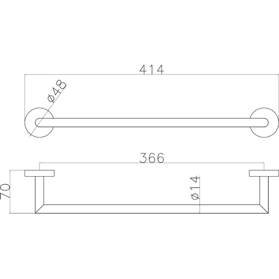Полотенцедержатель Allen Brau Priority 6.31A11-00 фото 2