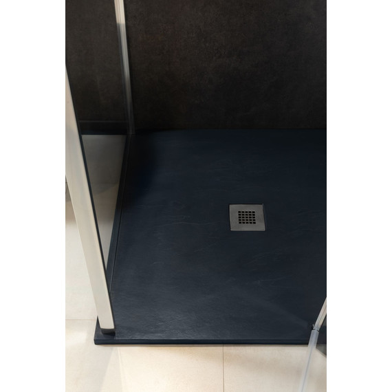 Каменный поддон Allen Brau Priority 90x80 см 8.31001-AM, антрацит фото 3