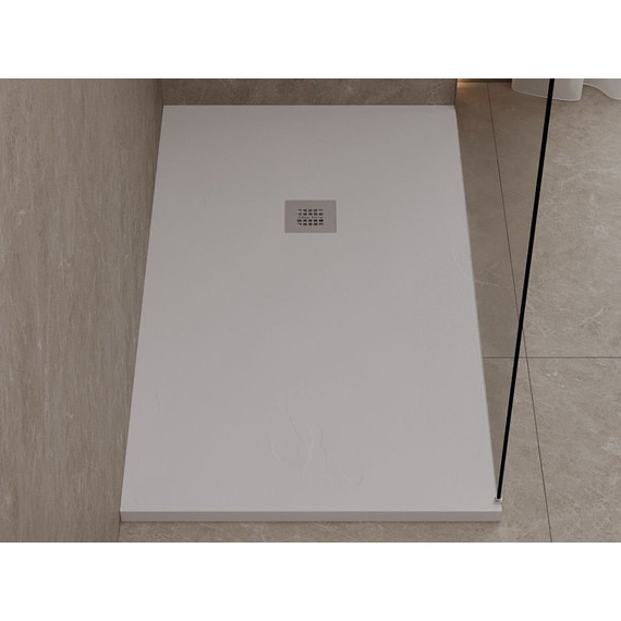 Каменный поддон Allen Brau Priority 90x90 см 8.31002-21, белый камень фото 5