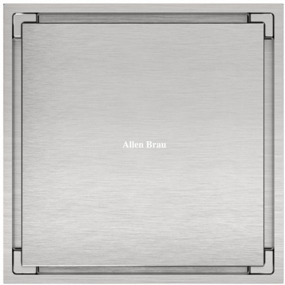 Трап Allen Brau Priority 10 см 9.50023.BN, никель браш фото 2