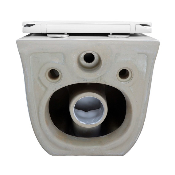 Унитаз подвесной Azario Lista AZ-1177T с тонким быстросъемным сиденьем микролифт (Система смыва Торнадо) фото 11