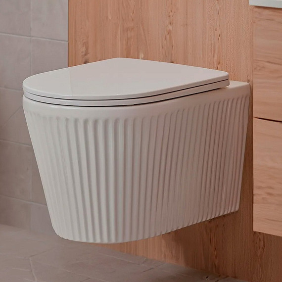 Унитаз подвесной Azario Still AZ-1909T с тонким быстросъемным сиденьем микролифт (Система смыва Торнадо) фото 10