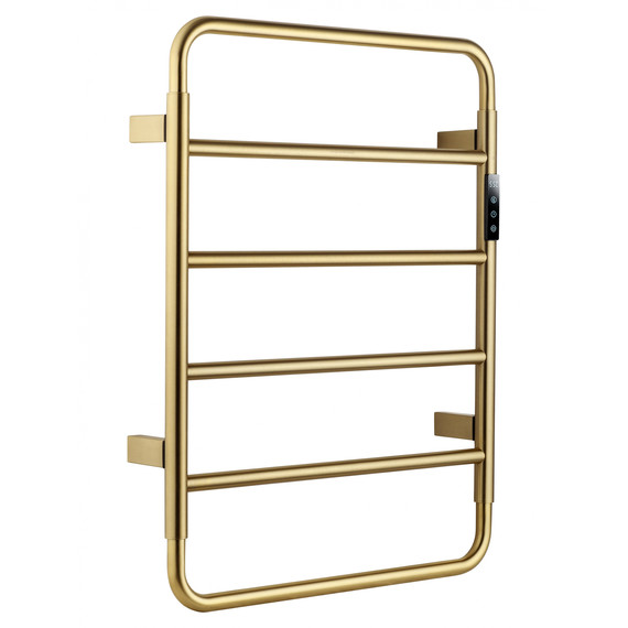 Полотенцесушитель электрический Wonzon & Woghand Wismar П6 450x640 мм WW-AL201-BG, золото фото 
