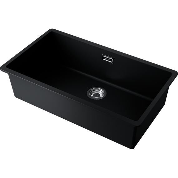 Кухонная мойка Omoikiri Kata 74-U bl 4997567, чёрный фото 