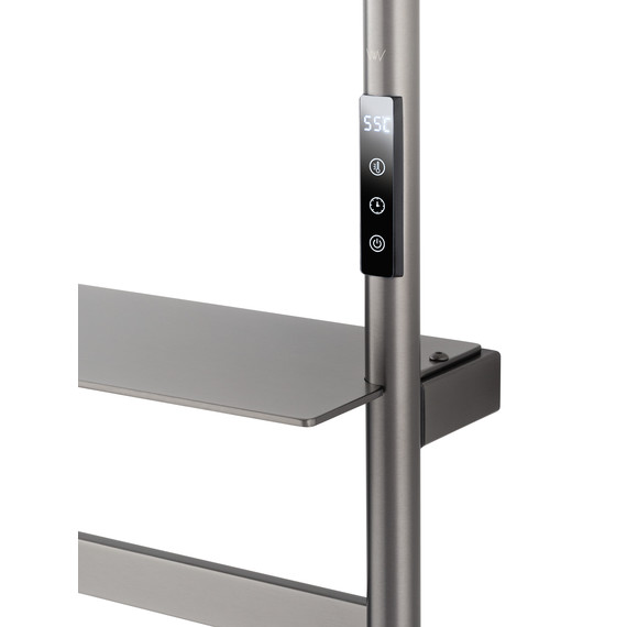 Полотенцесушитель электрический Wonzon & Woghand Düsseldorf П7 450x920 мм WW-A203-GM, темный графит фото 4