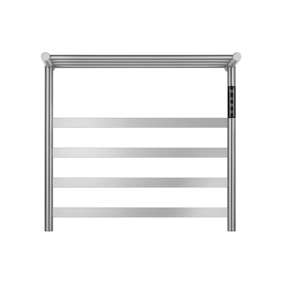 Полотенцесушитель электрический Wonzon & Woghand Essen с полкой П5 548x510 мм WW-A402-BR, никель фото 2