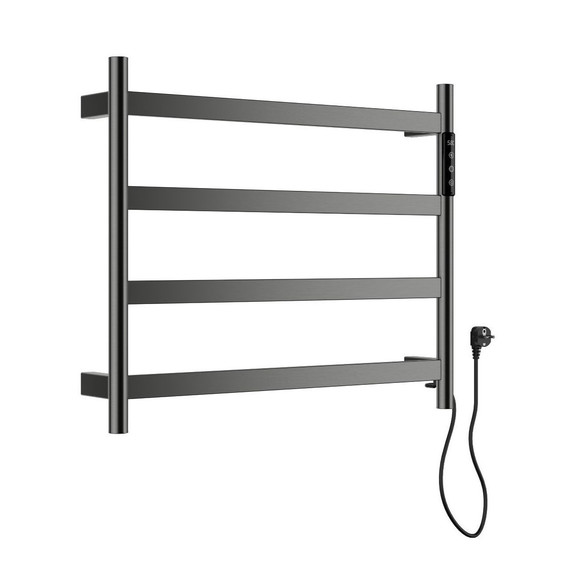 Полотенцесушитель электрический Wonzon & Woghand Essen П4 548x474 мм WW-A404-GM, темный графит фото 