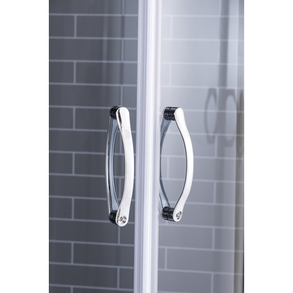 Душевая кабина Loranto 80х80 см CS-6680K 80*80*215, хром/прозрачное фото 9