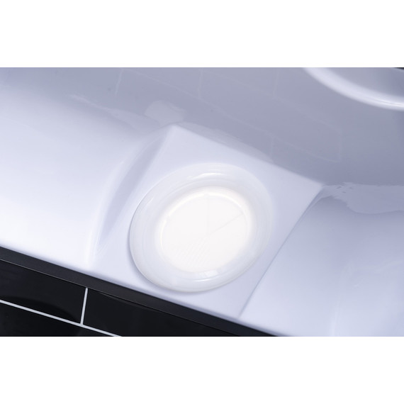 Душевая кабина Loranto 80х80 см CS-6680K 80*80*215, хром/прозрачное фото 4