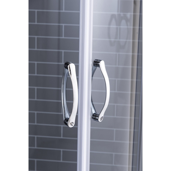 Душевая кабина Loranto 80х80 см CS-6680K 80*80*215, хром/прозрачное фото 10