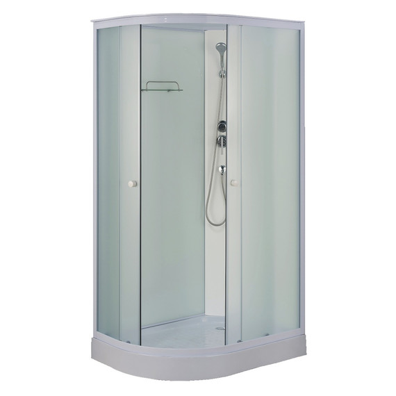 Душевая кабина Loranto 120x80 см CS-877ECTM/W-120, белый/матовое фото 