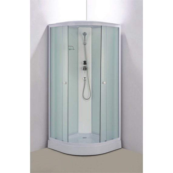 Душевая кабина Loranto 88x88см CS-881ED13TM/W-90, белый/матовое фото 2