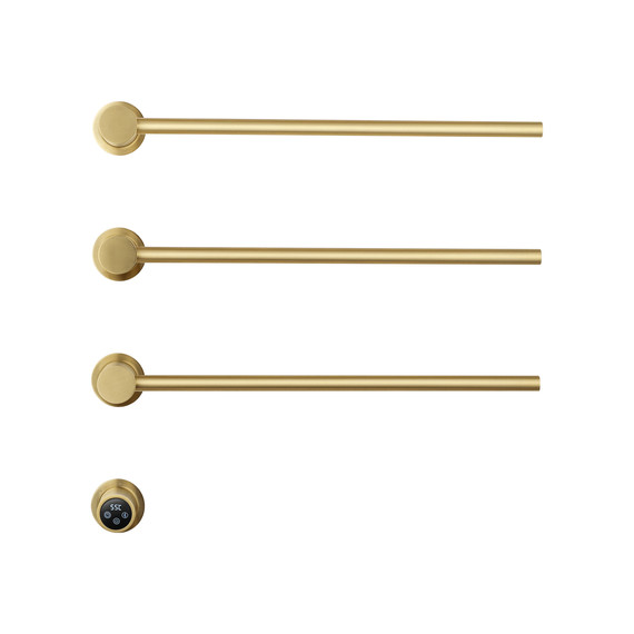 Полотенцесушитель электрический Wonzon & Woghand Hamburg П3 520x515 мм WW-AL313-BG, золото фото 2