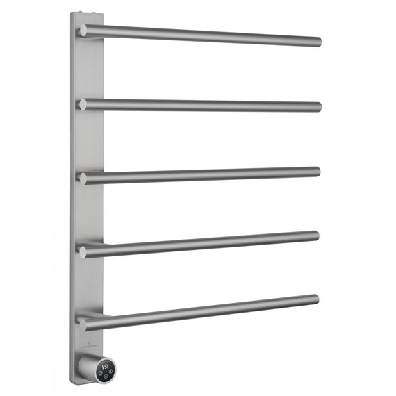 Полотенцесушитель электрический Wonzon & Woghand Nürnberg П5 520x627 мм WW-AL345-BR, никель фото 