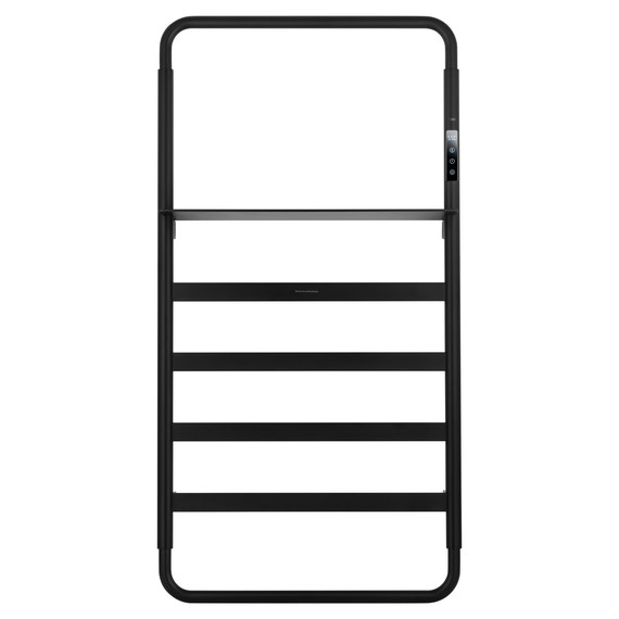 Полотенцесушитель электрический Wonzon & Woghand Düsseldorf П7 450x920 мм WW-A203-MB, чёрный фото 2