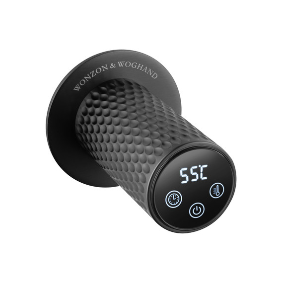 Полотенцесушитель электрический Wonzon & Woghand München П4 522x610 мм WW-A354-GM, темный графит фото 4