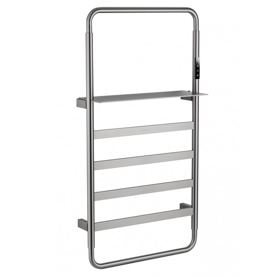 Полотенцесушитель электрический Wonzon & Woghand Düsseldorf П7 450x920 мм WW-A203-BR, никель фото 