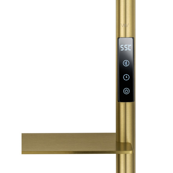 Полотенцесушитель электрический Wonzon & Woghand Düsseldorf П7 450x920 мм WW-A203-BG, золото фото 3