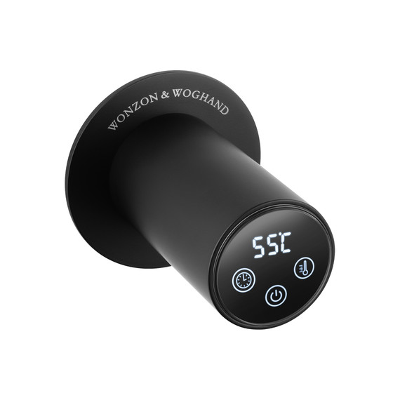 Полотенцесушитель электрический Wonzon & Woghand Dortmund П3 586x477 мм WW-A363-MB, чёрный фото 4