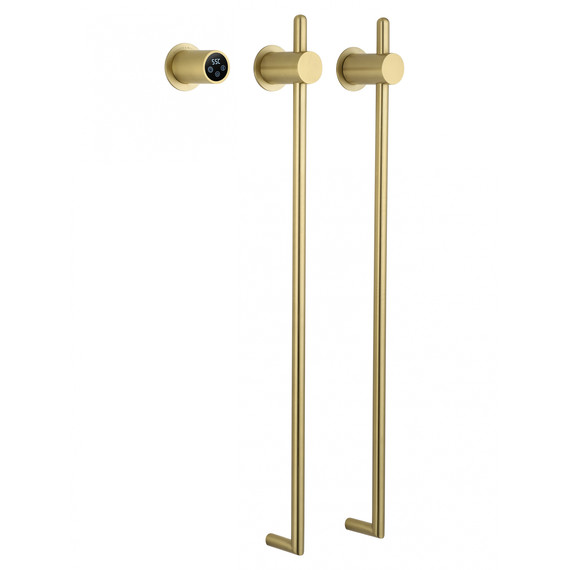 Полотенцесушитель электрический Wonzon & Woghand Leipzig П2 420x760 мм WW-AL3621-BG, золото фото 