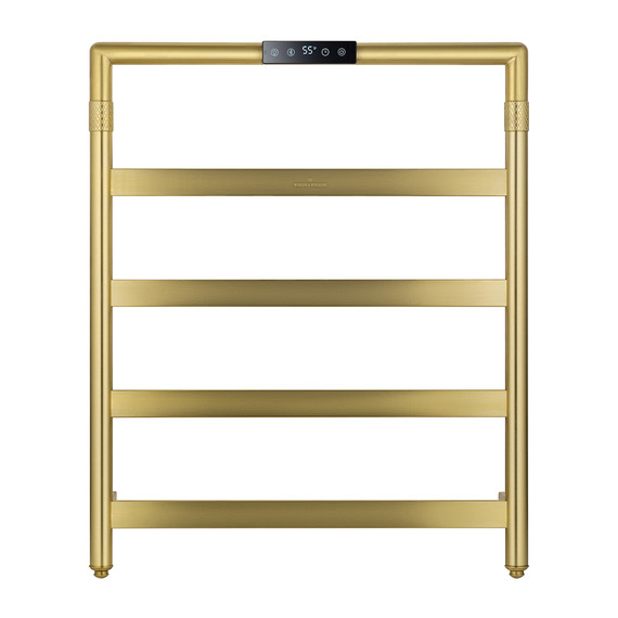 Полотенцесушитель электрический Wonzon & Woghand Köln П5 450x582 мм WW-A6014-BG, золото фото 2