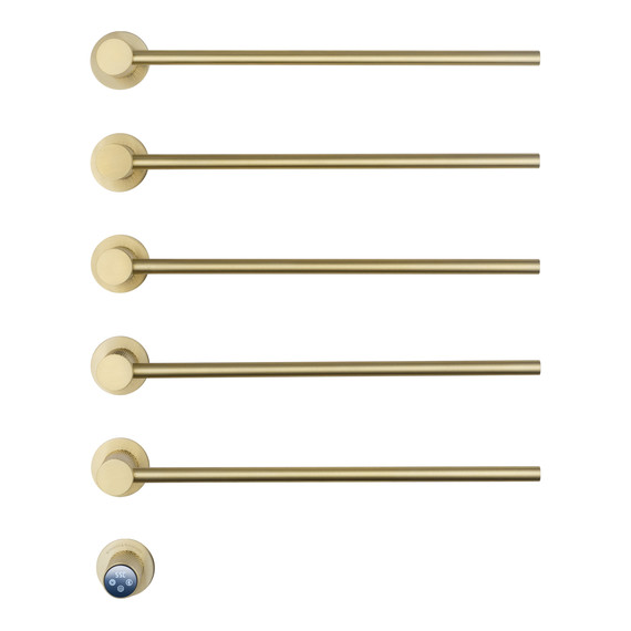 Полотенцесушитель электрический Wonzon & Woghand München П5 522x670 мм WW-A355-BG, золото фото 