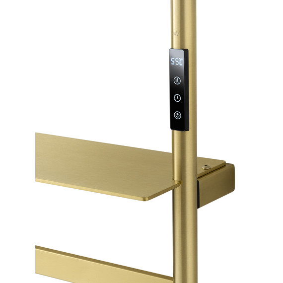 Полотенцесушитель электрический Wonzon & Woghand Düsseldorf П7 450x920 мм WW-A203-BG, золото фото 4