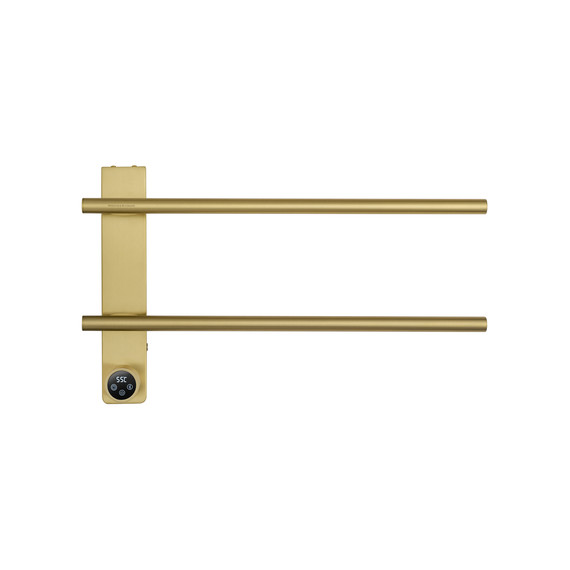 Полотенцесушитель электрический Wonzon & Woghand Nürnberg П2 310x520 мм WW-AL342-BG, золото фото 2