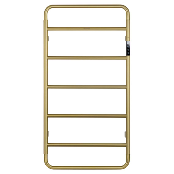 Полотенцесушитель электрический Wonzon & Woghand Wismar П7 450x904 мм WW-AL202-BG, золото фото 2