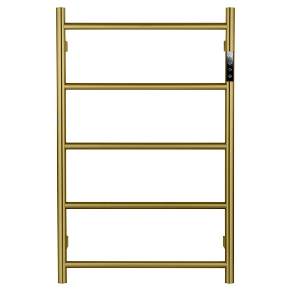 Полотенцесушитель электрический Wonzon & Woghand Bonn П5 450x738 мм WW-AL405-BG, золото фото 2