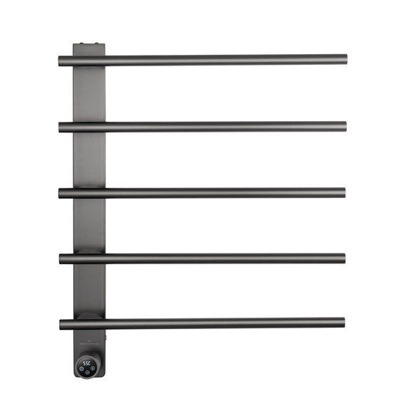 Полотенцесушитель электрический Wonzon & Woghand Nürnberg П5 520x627 мм WW-AL345-GM, темный графит фото 2