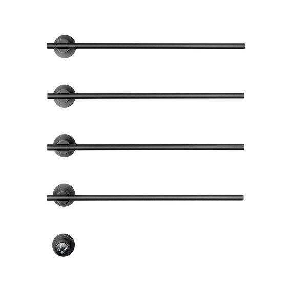 Полотенцесушитель электрический Wonzon & Woghand Dortmund П4 584x610 мм WW-A364-GM, темный графит фото 2