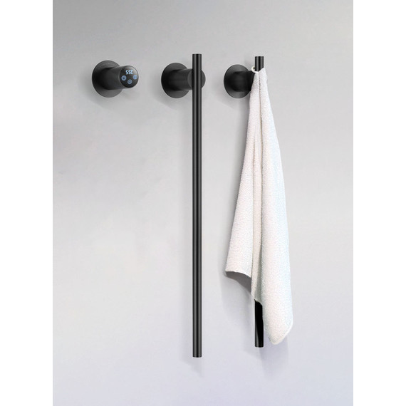 Полотенцесушитель электрический Wonzon & Woghand Dortmund П2 586x390 мм WW-A362-MB, чёрный фото 6