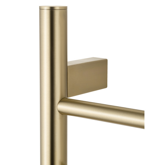 Полотенцесушитель электрический Wonzon & Woghand Bonn П9 418x904 мм WW-AL409-BG, золото фото 3