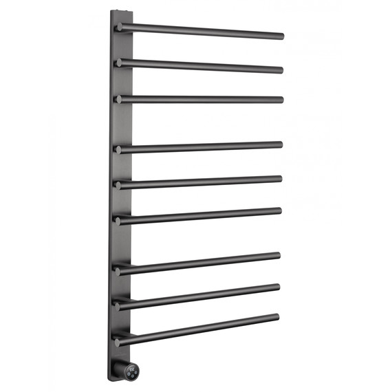 Полотенцесушитель электрический Wonzon & Woghand Nürnberg П9 520x904 мм WW-AL349-GM, темный графит фото 