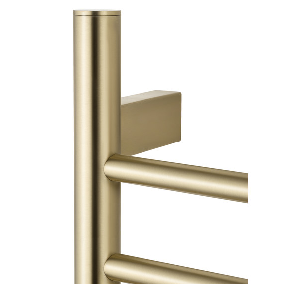 Полотенцесушитель электрический Wonzon & Woghand Bonn П9 218x800 мм WW-AL4092-BG, золото фото 3