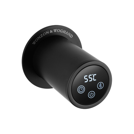 Полотенцесушитель электрический Wonzon & Woghand Hamburg П3 520x515 мм WW-AL313-MB, чёрный фото 4