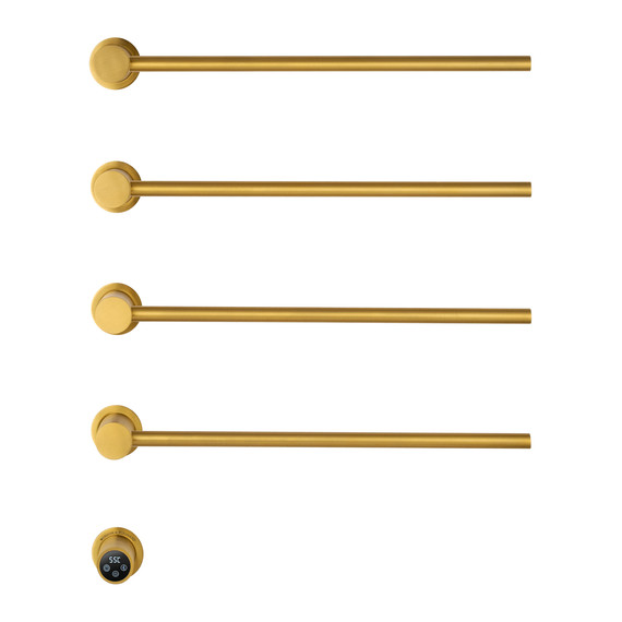 Полотенцесушитель электрический Wonzon & Woghand Hamburg П4 468x665 мм WW-AL314-G, золото фото 2