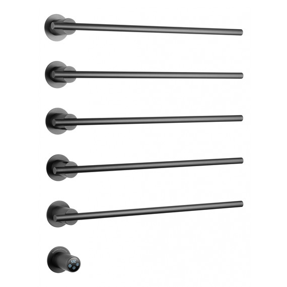 Полотенцесушитель электрический Wonzon & Woghand Dortmund П5 586x690 мм WW-A365-GM, темный графит фото 