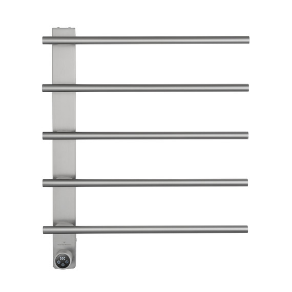 Полотенцесушитель электрический Wonzon & Woghand Nürnberg П5 520x627 мм WW-AL345-BR, никель фото 2