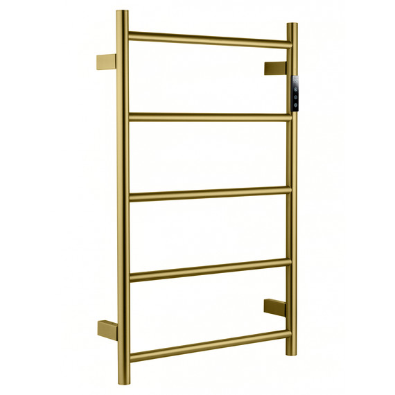 Полотенцесушитель электрический Wonzon & Woghand Bonn П5 450x738 мм WW-AL405-BG, золото фото 