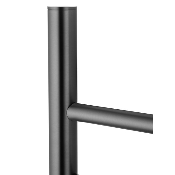 Полотенцесушитель электрический Wonzon & Woghand Bonn П9 418x904 мм WW-AL409-GM, темный графит фото 3