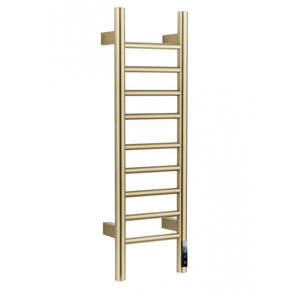 Полотенцесушитель электрический Wonzon & Woghand Bonn П9 218x800 мм WW-AL4092-BG, золото фото 