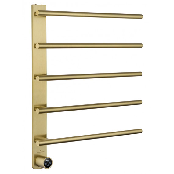Полотенцесушитель электрический Wonzon & Woghand Nürnberg П5 520x627 мм WW-AL345-BG, золото фото 